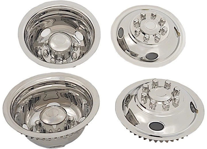 Set of 4 Quickliner Simulators for Chevy Ford Dodge Dually 16" 8Lug (GQ64)