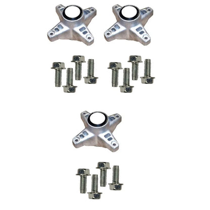 3X Spindle Housing W/Screws for Cub Cadet (Fits 618-3129C, 918-3129C, 941-04091)
