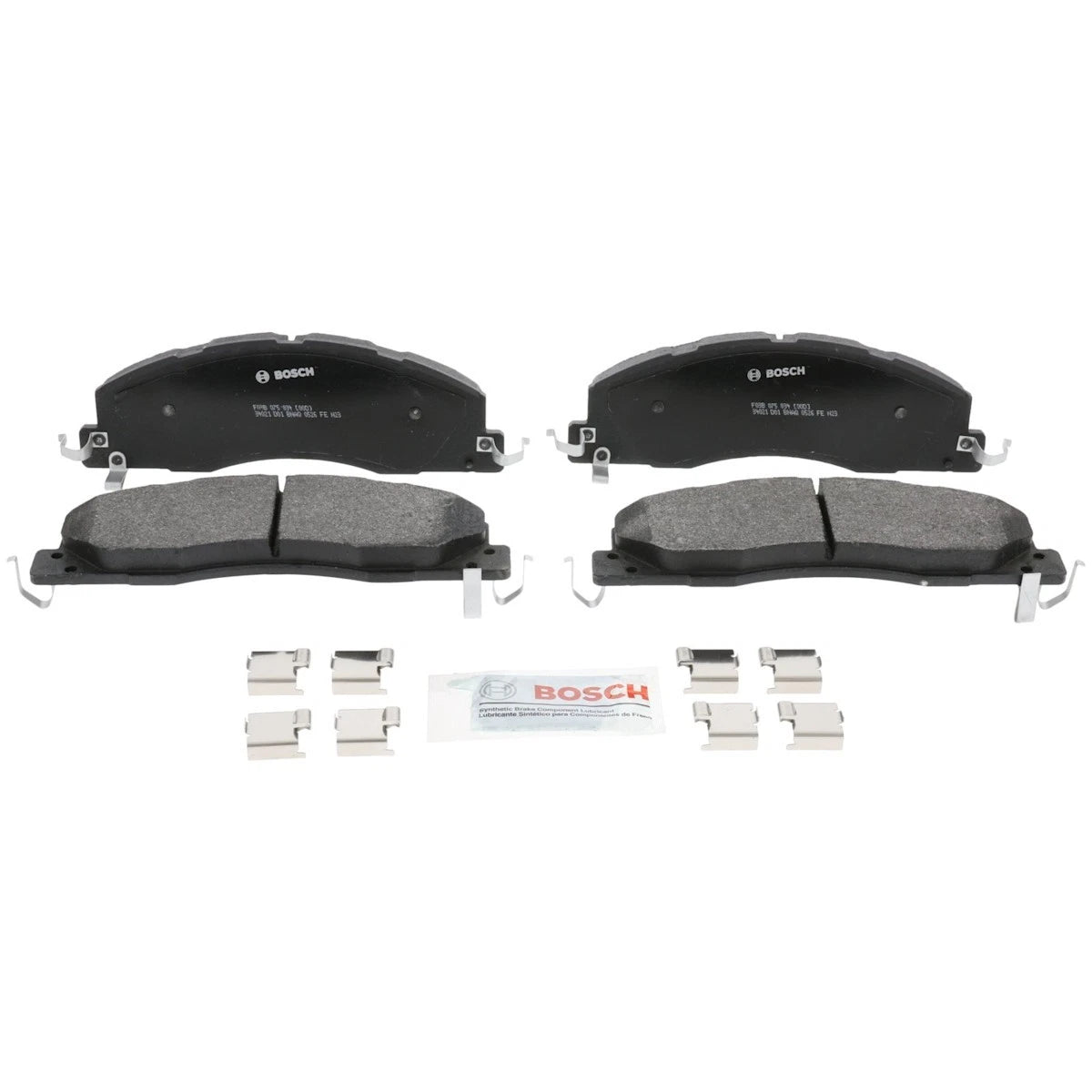 2X BP1399 Brake Pad Set Front for Ram 2500 (2010–2018)