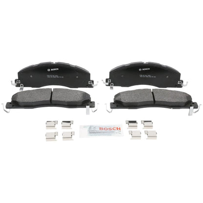 2X BP1399 Brake Pad Set Front for Ram 2500 (2010–2018)