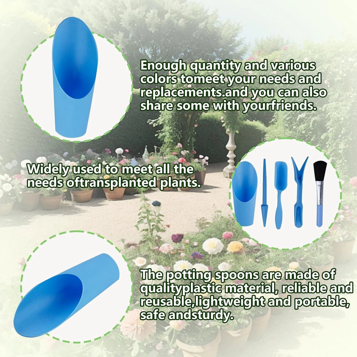5 Pcs Mini Garden Tool Set for Succulent Transplanting