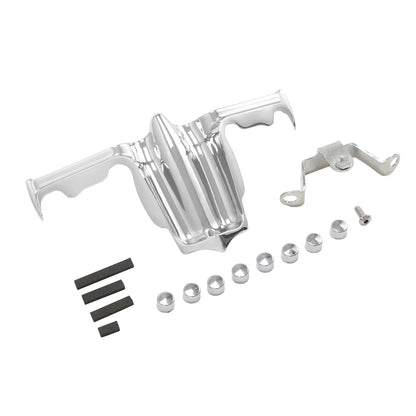 Chrome Tappet Block Accent for Harley Twin Cam Fat Boy Road King (1999–2017)