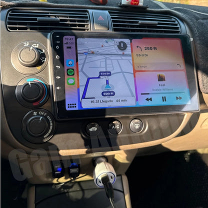 Apple Carplay Stereo for Honda Civic (2000–2005) - GPS, Android 13.0