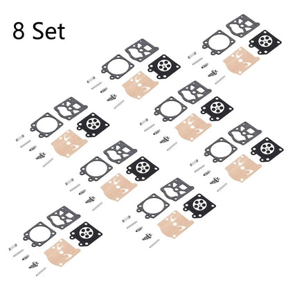 Set of 8 Carburetor Repair Kits for Stihl 021 023 MS210 MS230 Walbro K11-WAT