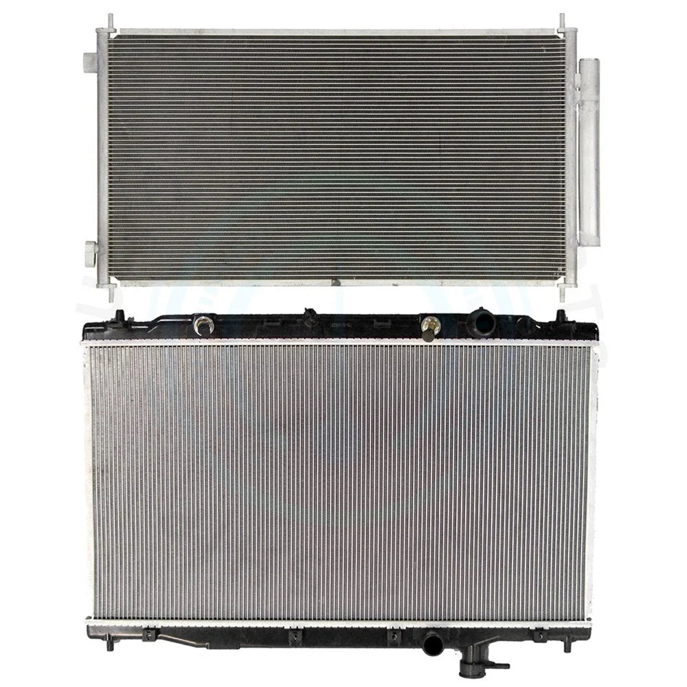Cooling Kit with Aluminum Radiator & AC Condenser for Honda CR-V (2007–2009)