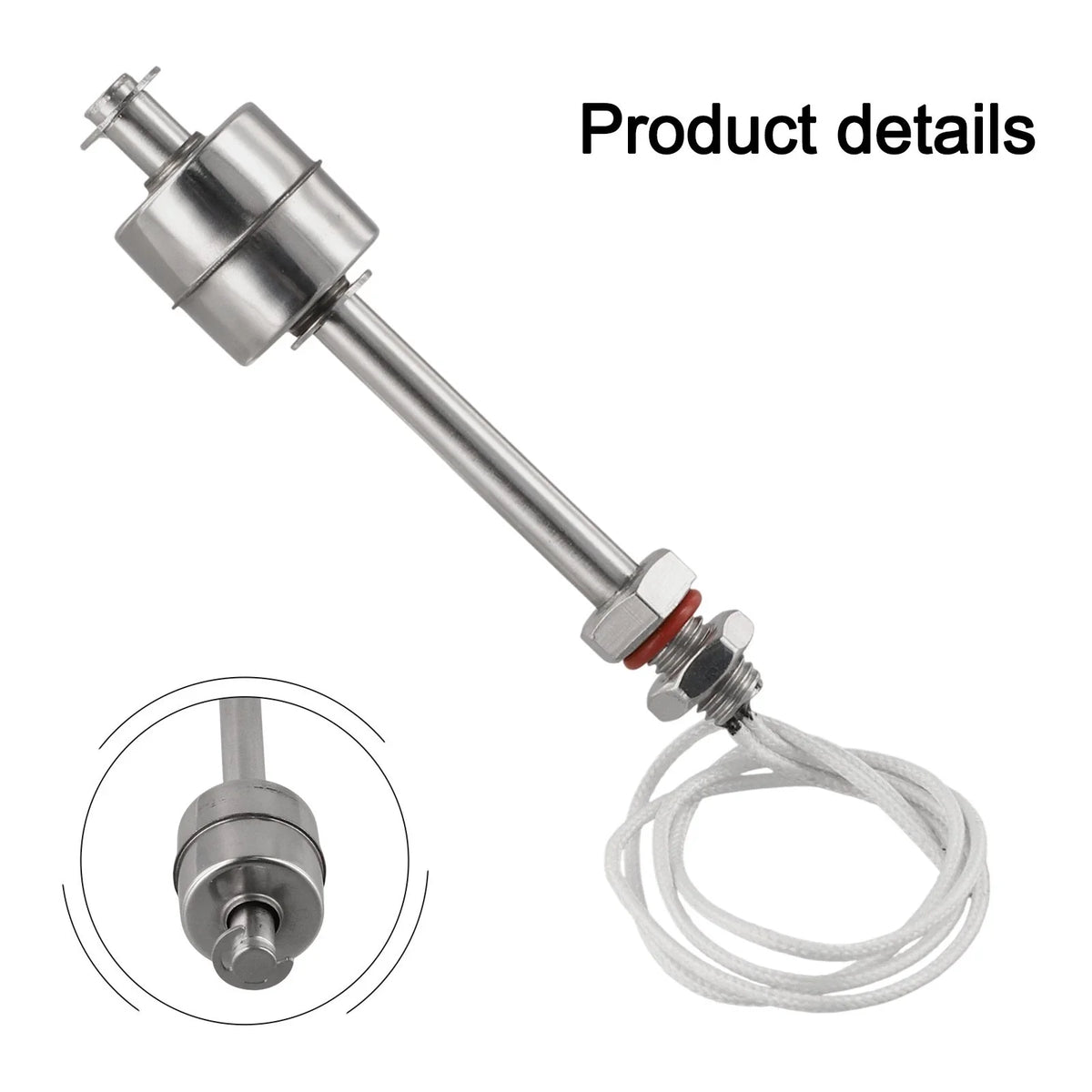 Flexible Reversible Float Switch for Tank Level Monitoring (100mm)
