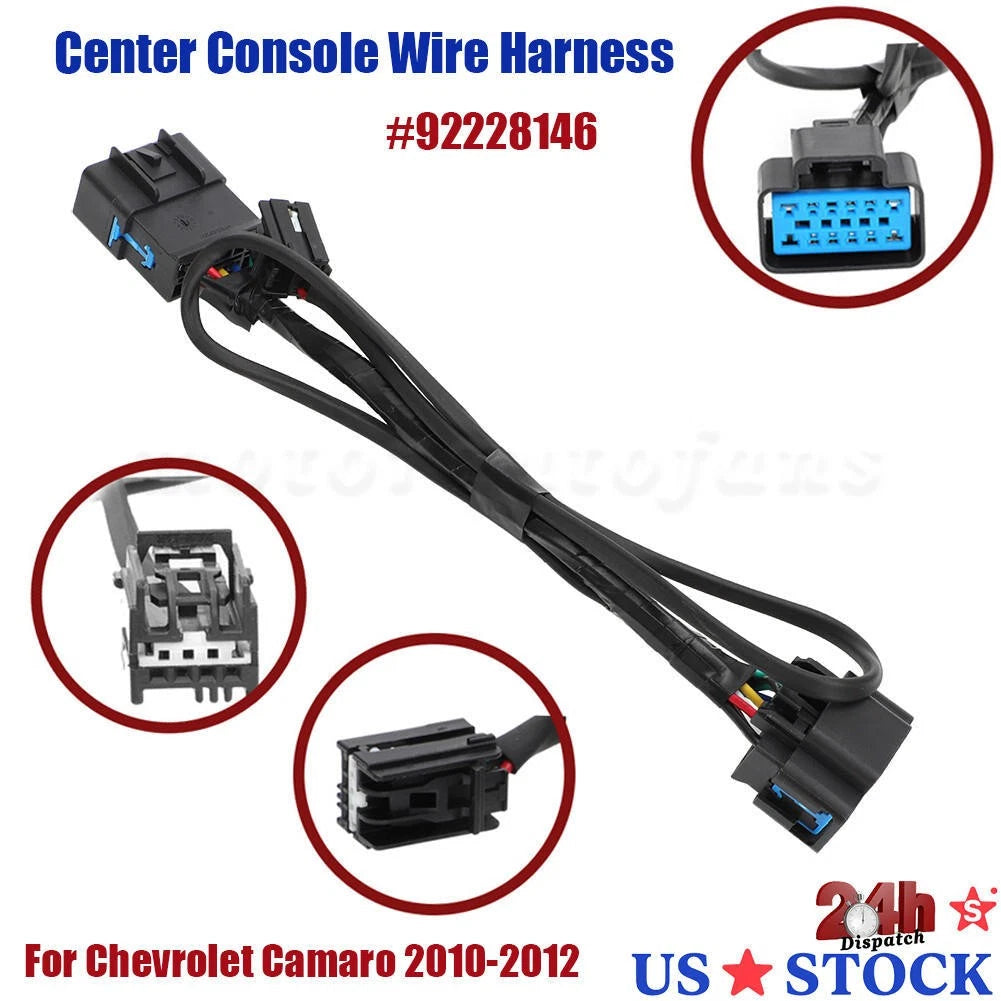 Auxiliary Gauge Wiring Harness Plug for Chevrolet Camaro (2010–2012) 92228146