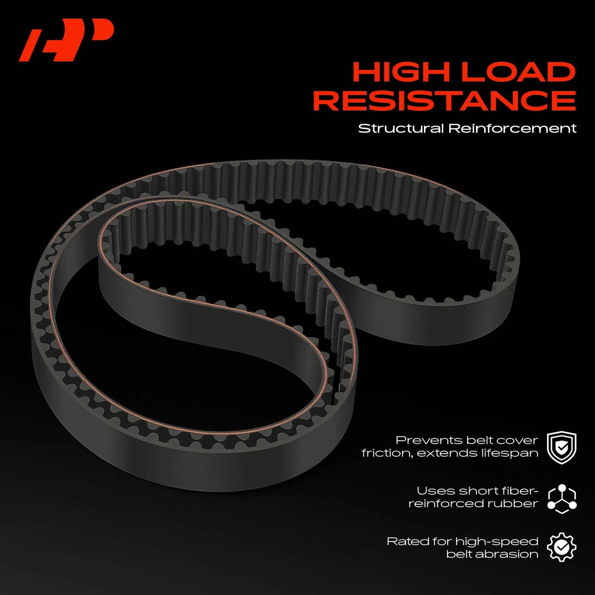 Timing Belt for Hyundai Sonata, Dodge Grand Caravan (5228XS, T139)