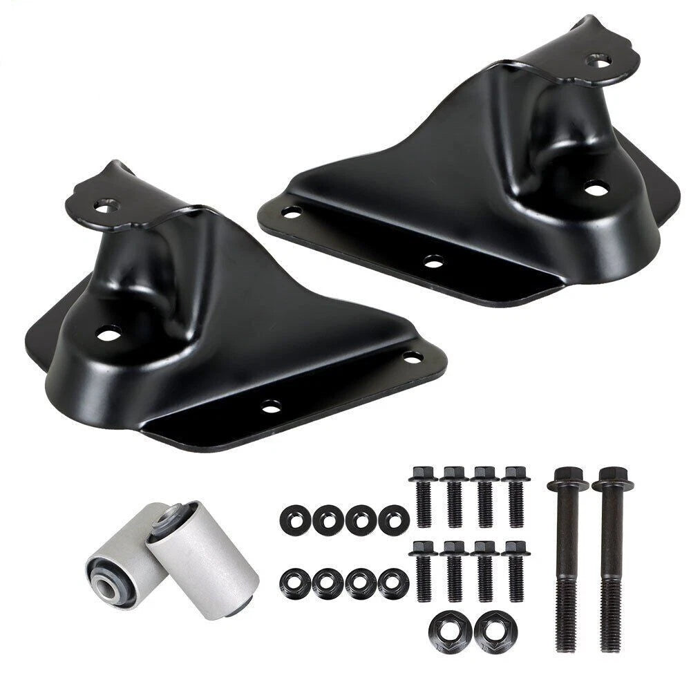 2X Front Leaf Spring Shackle Bracket Kit for Ford F150 (722-002, E0TZ5775F, EOTZ5775F)