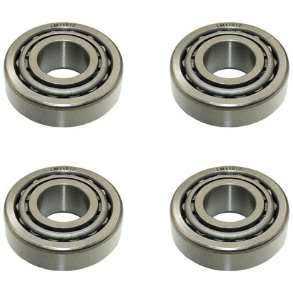 Set of 4 Bearing Cone & Cup for Lesco
