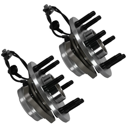 2X Front Wheel Hub Assembly for Chevrolet Tahoe Suburban 2WD (2007–2014)