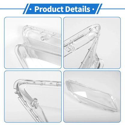 Headlight Lens Cover for Honda Crosstour (2011–2013) PC Clear