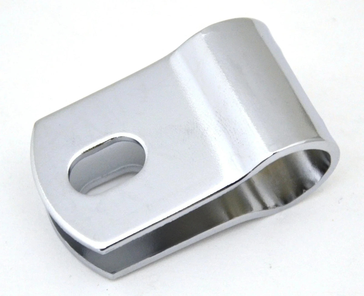 Mirror Bracket Clamp for 3/4” O.D. Tube/Pipe Chrome Plated (33360)