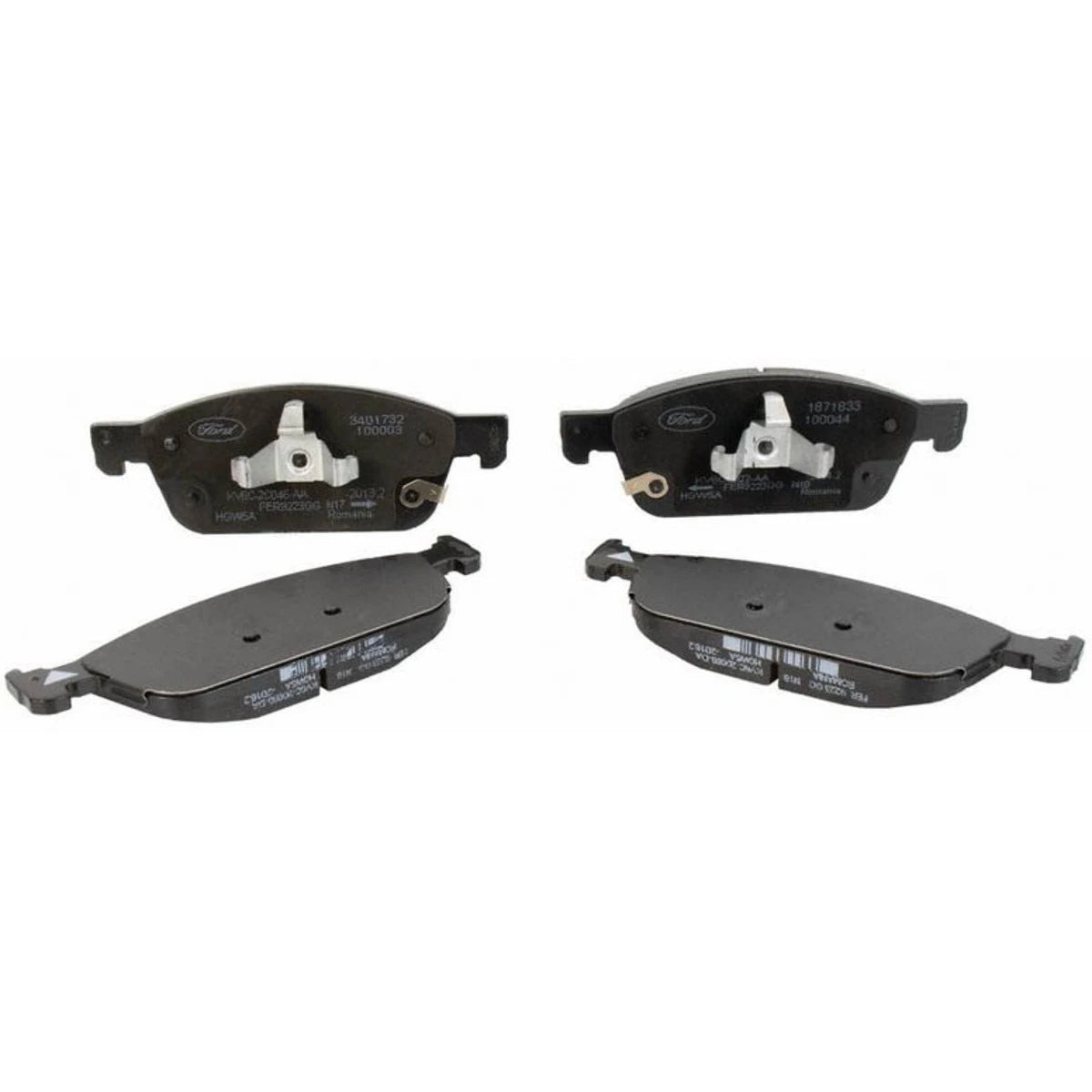 2X Front Brake Pad Set for Ford Transit Connect (2019–2020) BRF1921