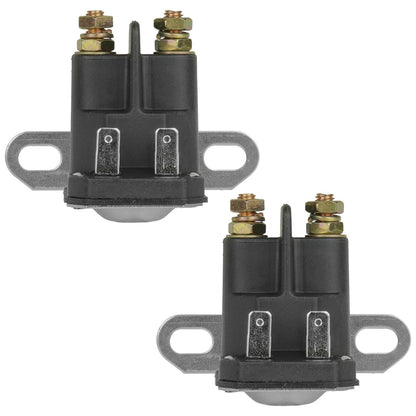 2X Starter Solenoid Relay for John Deere D100 D105 D110 D120 D125 D130 D140 D150 (RE213, RE213-MA)