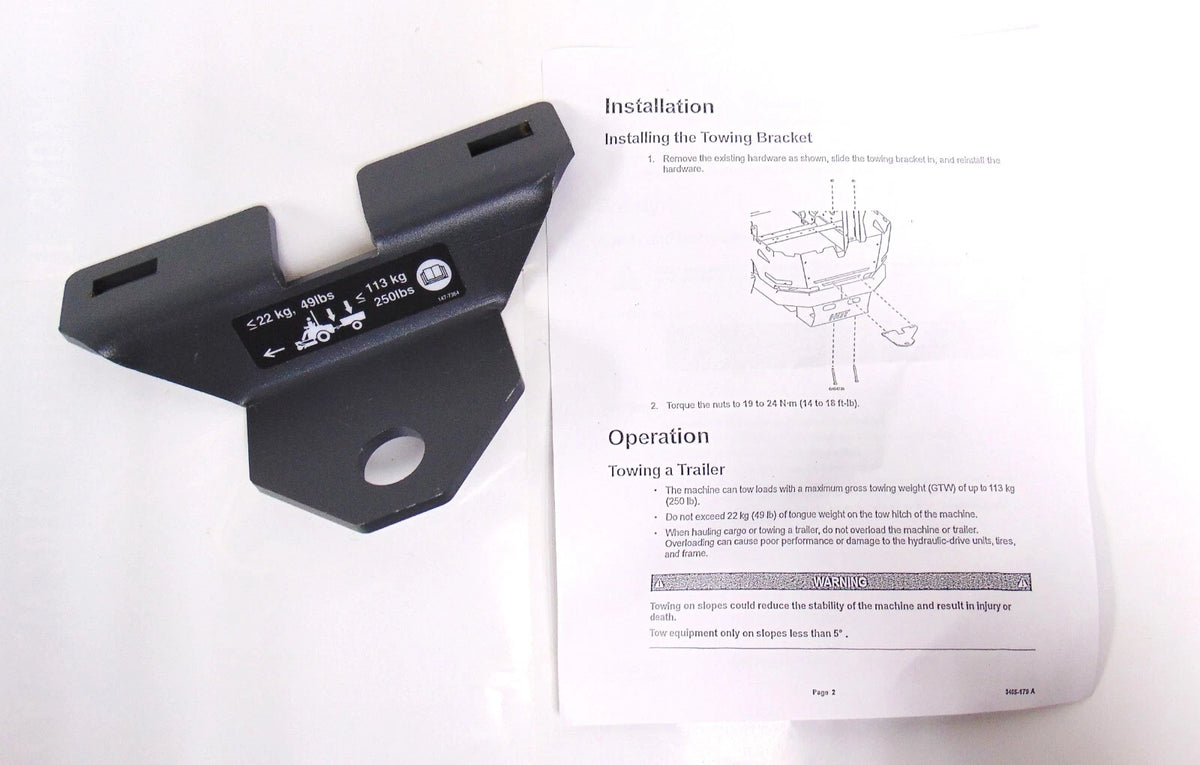 RZ Pin Receiver Hitch for Spartan Lawn Mower (OEM)