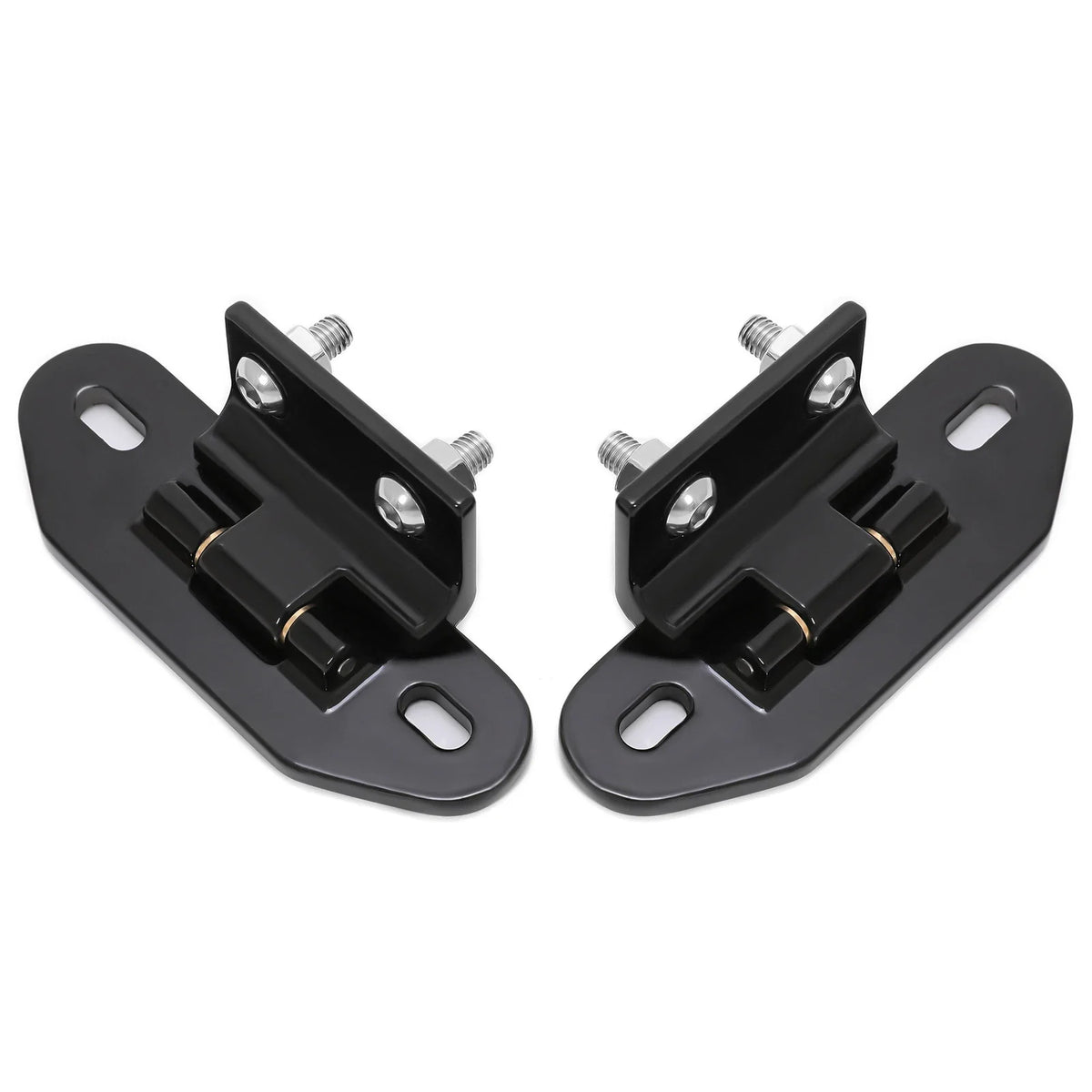 2X Billet Aluminum Rear Hatch Hinges for Chevy Camaro/Pontiac Firebird (1982–1992)