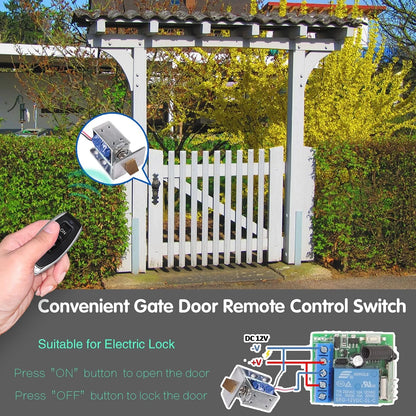 2X Universal Wireless Remote Control for (433MHz)