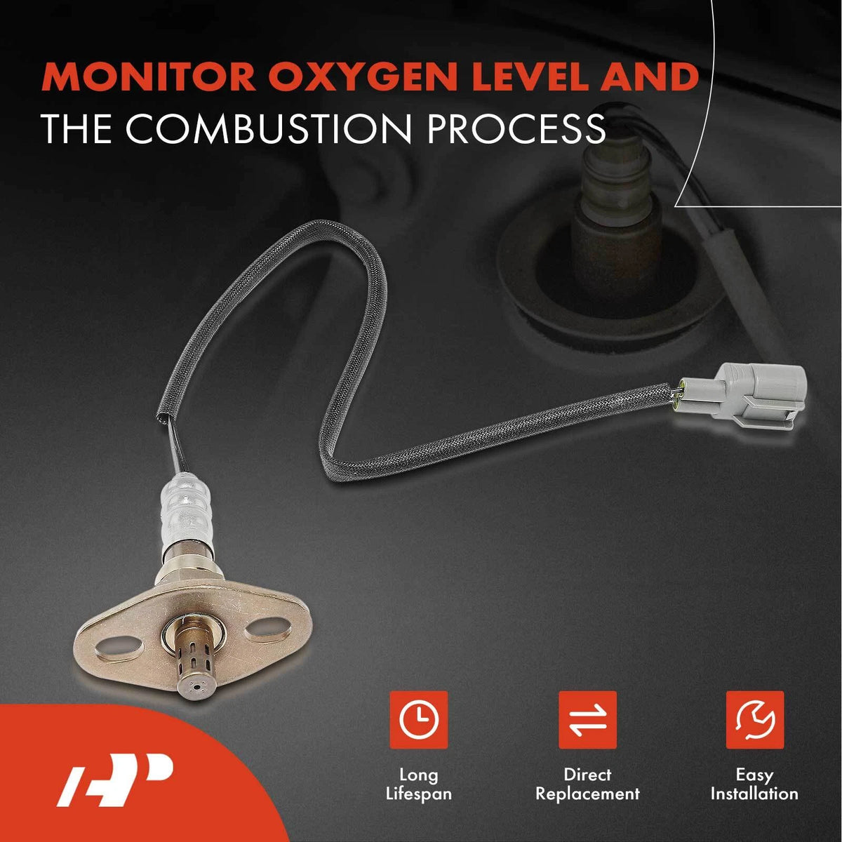 O2 Oxygen Sensor for Toyota Corolla (1993–1995) 89465-19405, 89465-29415, 250-22052