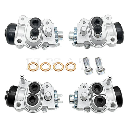 Set of 4 Front Brake Wheel Cylinders for Honda Fourtrax 300 4x4 (1988–2000)