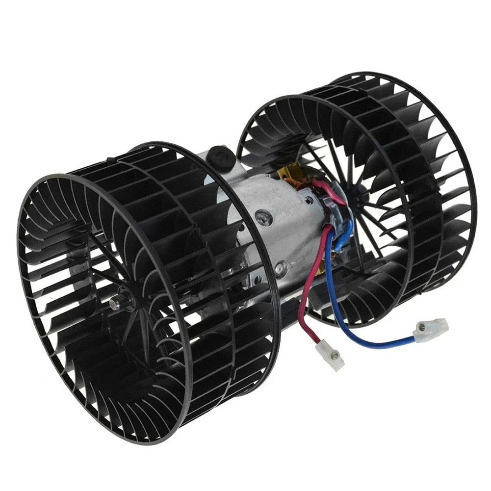 Blower Motor with Dual Fan Cages for BMW 740i (1995–2001) OEM 64118391809