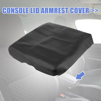 Center Console Lid Armrest Cover for Nissan Titan (2004–2014) Black