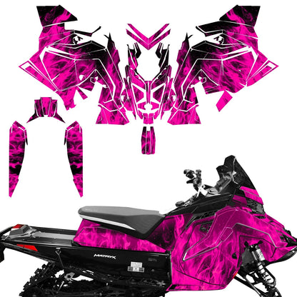 SLED Graphics Decals Stickers for Polaris Matryx Indy Assault (2020)