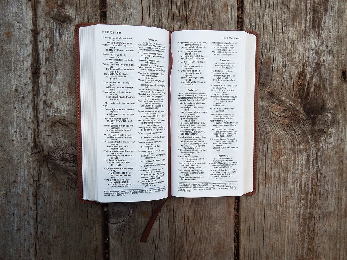 Pocket Thinline Bible for NIV (Leathersoft, Brown, Red Letter, Comfort Print)