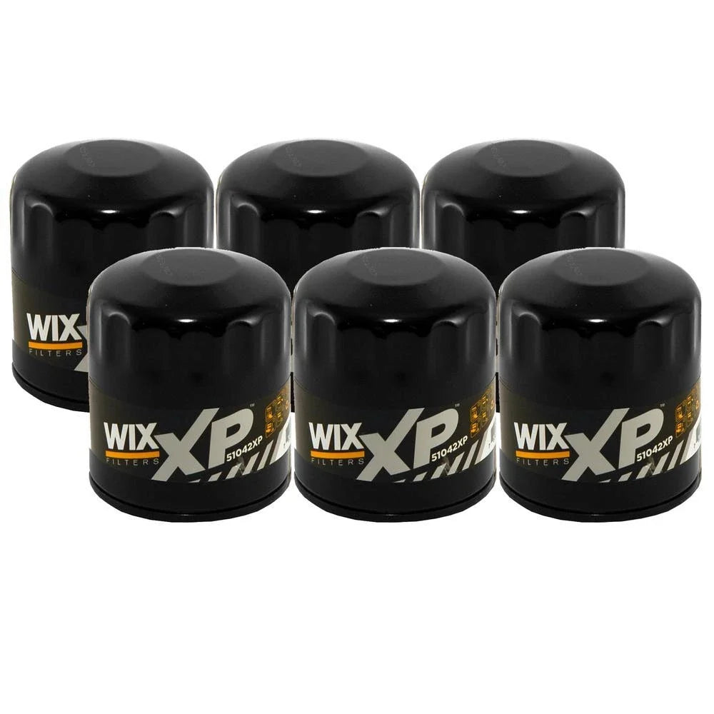 Set of 6 Engine Oil Filters for Cadillac Chevy GMC Hummer Saab (StdAsp)