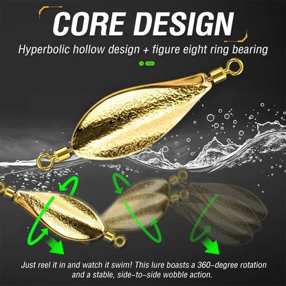 Fishing Lure Rotating Lure 360 Degree for All Models