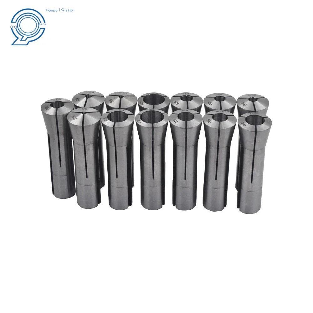 13 Pc Collet Set for R8 (1/8" to 7/8")