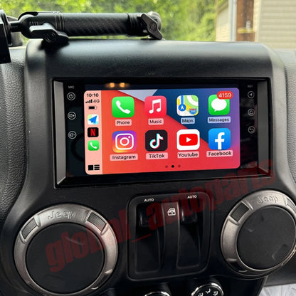 7" Android 13 Carplay Stereo for Jeep Wrangler JK (2007–2017)