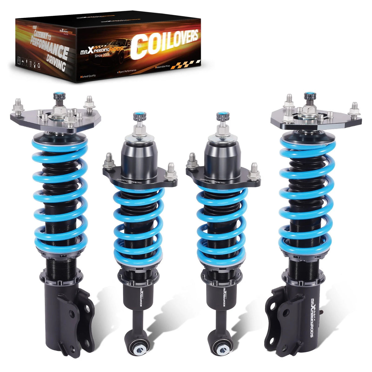 Coilover Damper Kit for Mitsubishi Lancer CS6A CS7A (2002–2006) QVUEHW