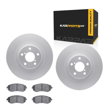 Set of 4 Rotors and Brake Pads for Scion FR-S (2013–2016) ALX-PAU-DF-4512-13079-CLA4