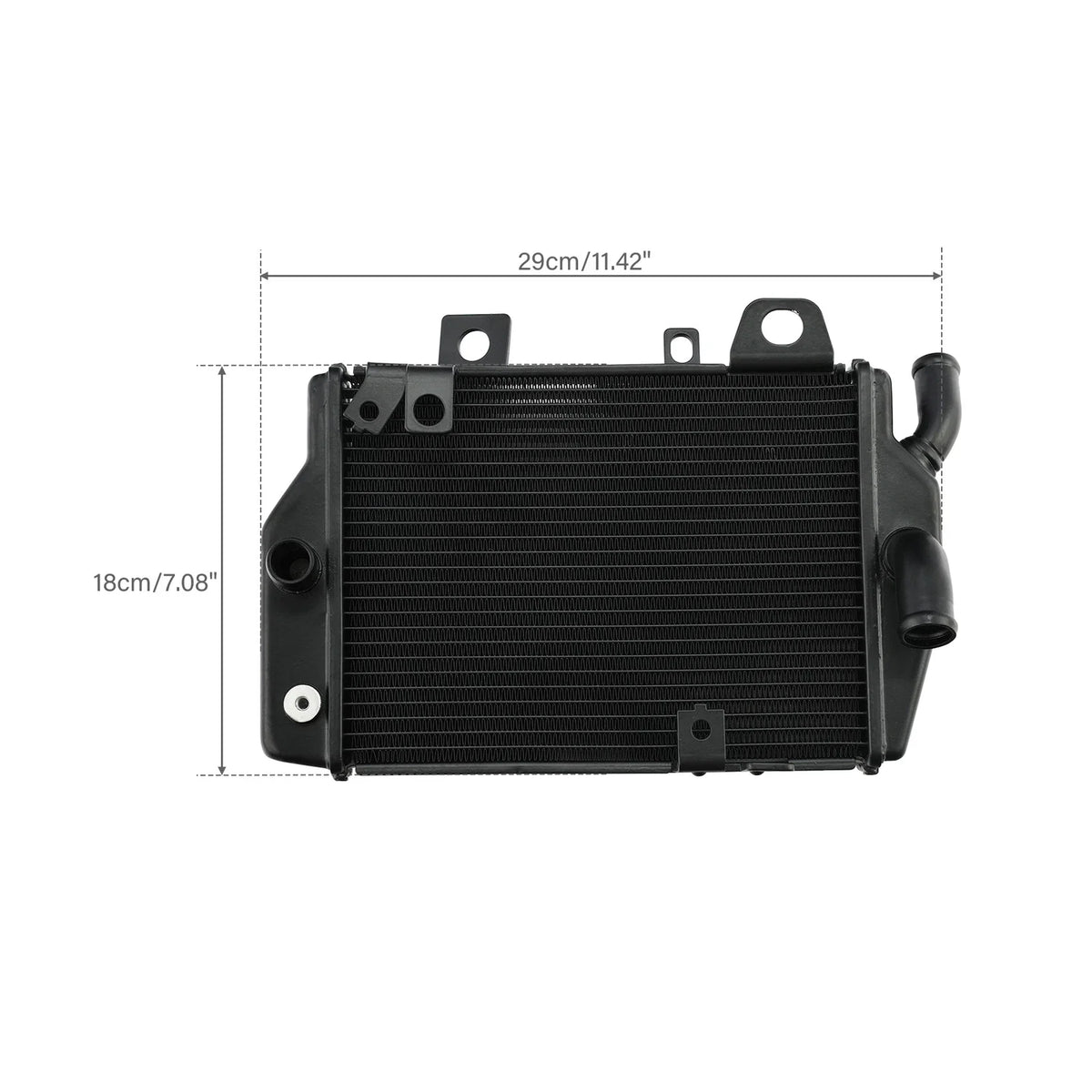 Left Radiator Cooler for Triumph Tiger 900 GT Low (2020–2024), 850 Sport (2021–2023)