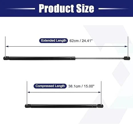 Set of 2 Rear Tailgate Lift Support Shocks for Vauxhall Opel Corsa (2006–2014)