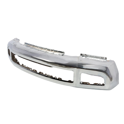 Chrome Front Bumper for Ford F250 F350 Super Duty (2017–2019) HC3Z17757ECP, HC3Z17757E, FO1002432