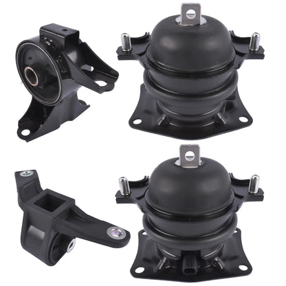 Set of 4 Engine Motor & Transmission Mounts for Honda Pilot (2009–2015)