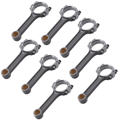 Set of 8 Performance Connecting Rods 6.000" for Chevy Small Block 350 (1967–2002)