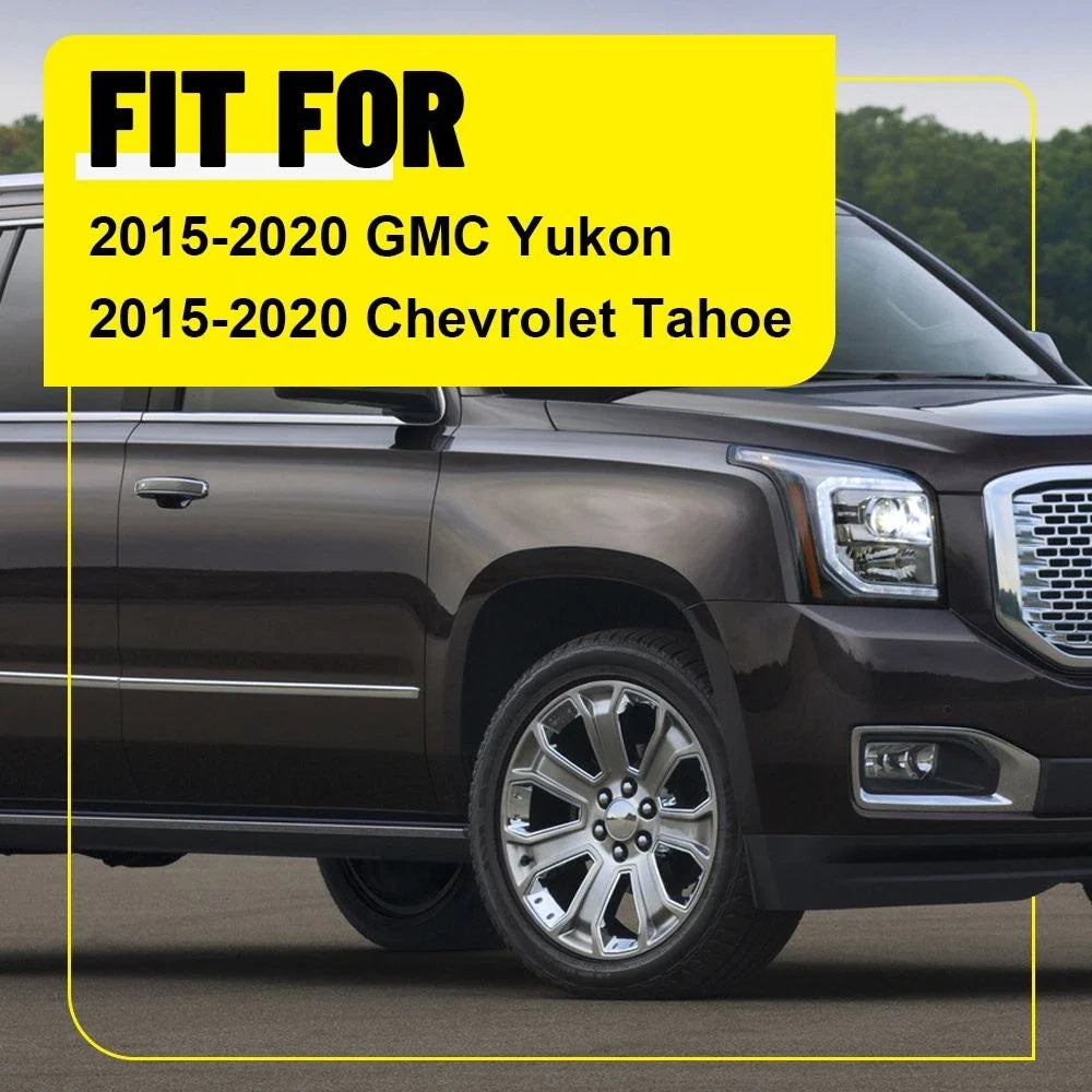 Pillar Posts Door Trim Cover Molding for GMC Yukon, Chevy Tahoe (2015–2019)