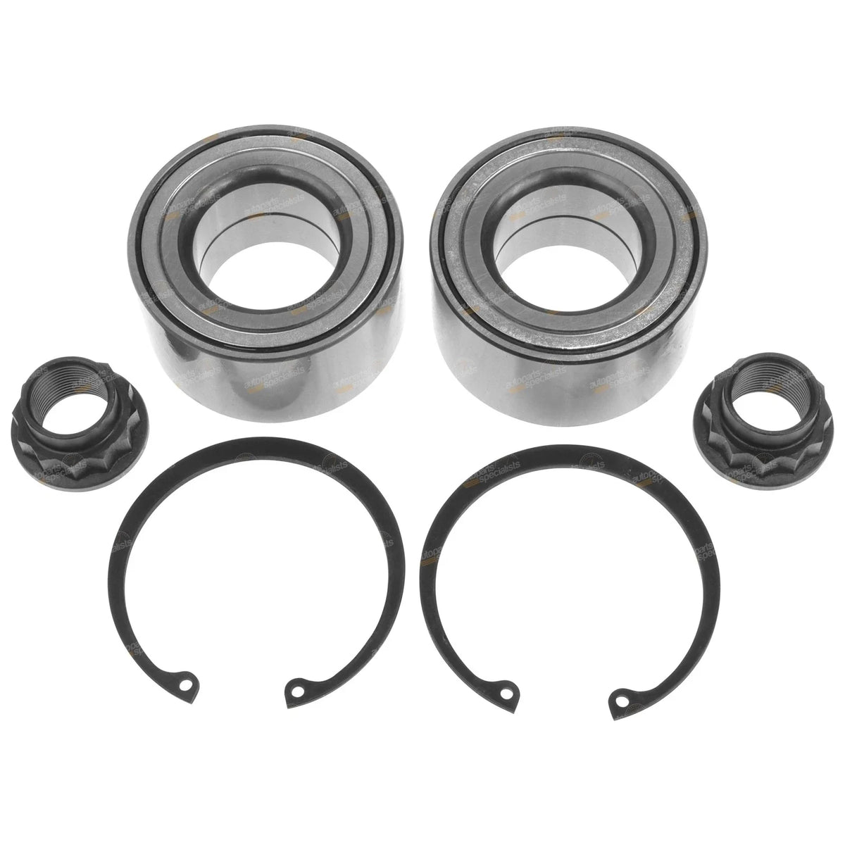 2 x Front Wheel Bearing Kits for Toyota Prius C NHP10R 1.5L 1NZ-FXE (2012���2017)