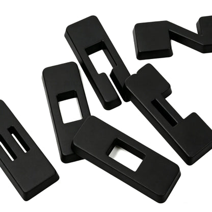6Pcs ABS Tailgate Overlays for Bronco Sport (2021–2026) Matte Black