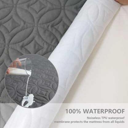 Waterproof Mattress Protector for Queen Size (60"x80")