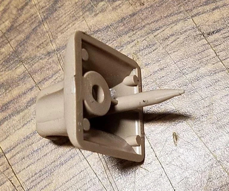 Sun Visor Clip for Ford Thunderbird Mercury Cougar (1997) Prairie Tan