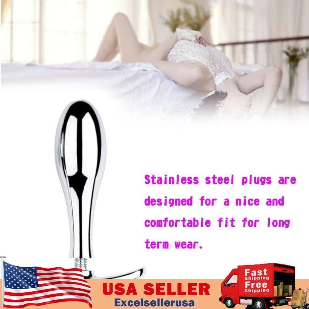 Stainless Steel Butt Plug for (K005-A085-M)