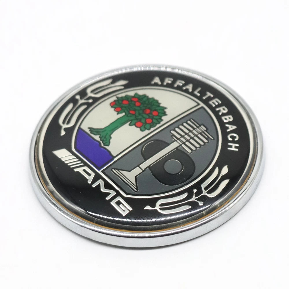 Front Hood Emblem Badge Decal for AMG Affalterbach