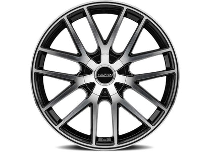 Touren 18x8 TR60 Wheels for 5-112/5-120 (3260-8809B) Gloss Black Machined