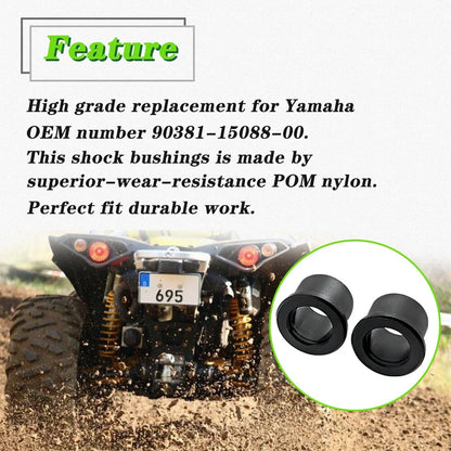 12 A Arm Bushings for Yamaha YFZ350 Banshee 350 (1987–2006) 90381-15088-00