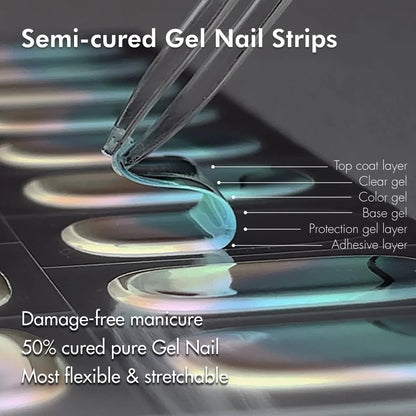 Semi Cured Gel Strips for My Diary