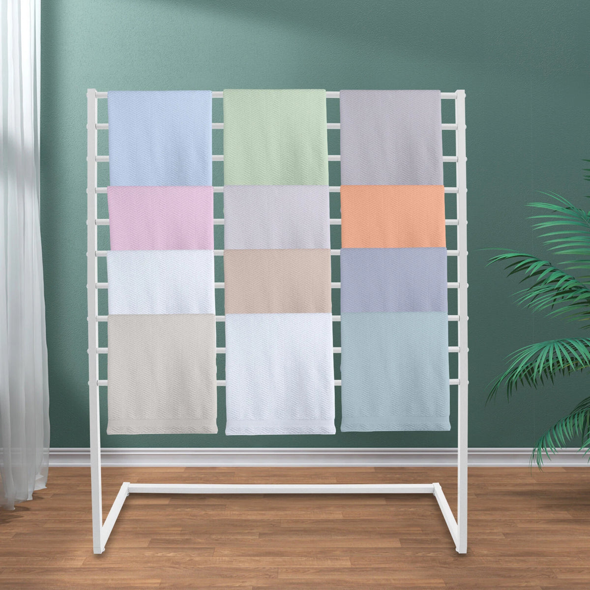 Scarf Holder Organizer for Freestanding Display Stand